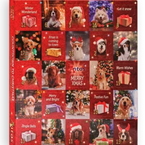 Calendrier de l'Avent de Noël 225 gr - Chien