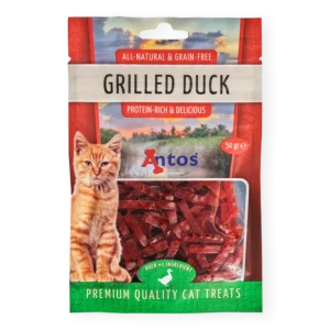 Sachet de friandises au canard de 50 gr pour chat